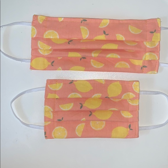 Mommy and Me Lemon Face Masks - Picture 2 of 4